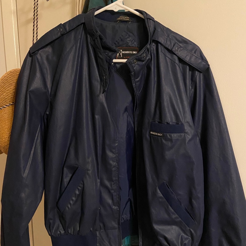 Vintage Members Only Jacket - Pristine Condition